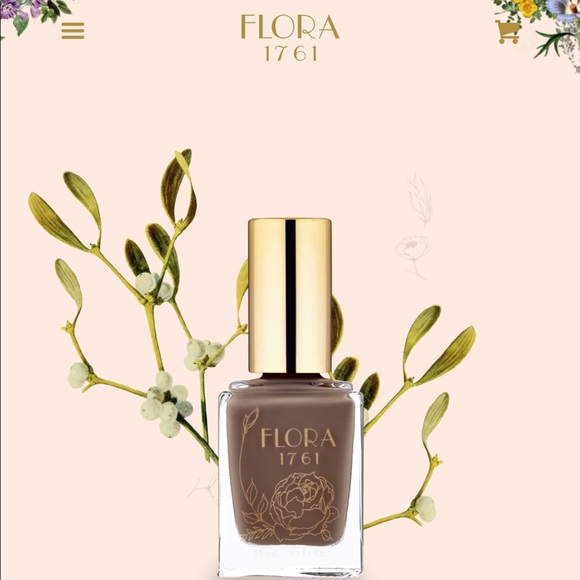 FLORA 1761 Nail Lacquer/Nail Polish in Brunia - Picture 1 of 8